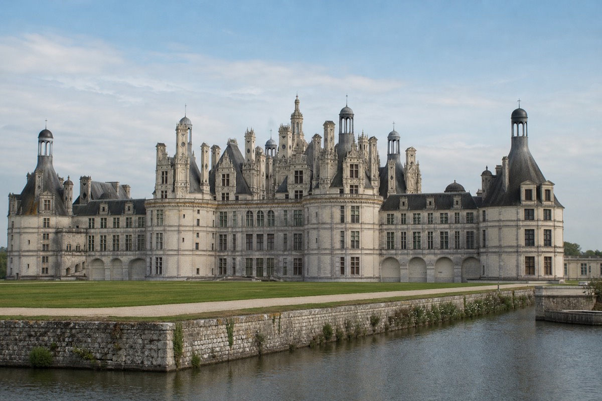 The Château de Chambord and its forest estate