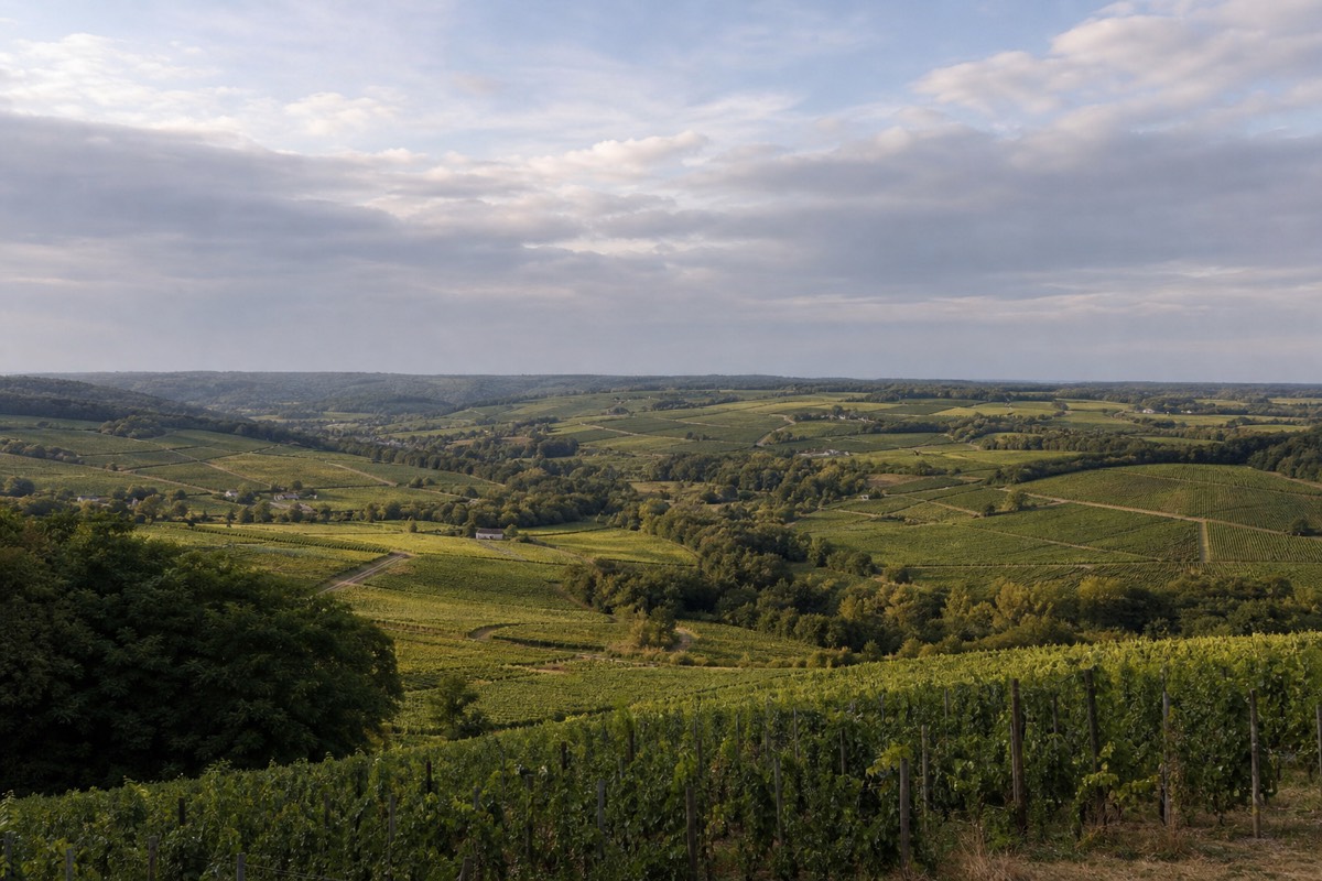 The Loire Valley wine region of France
